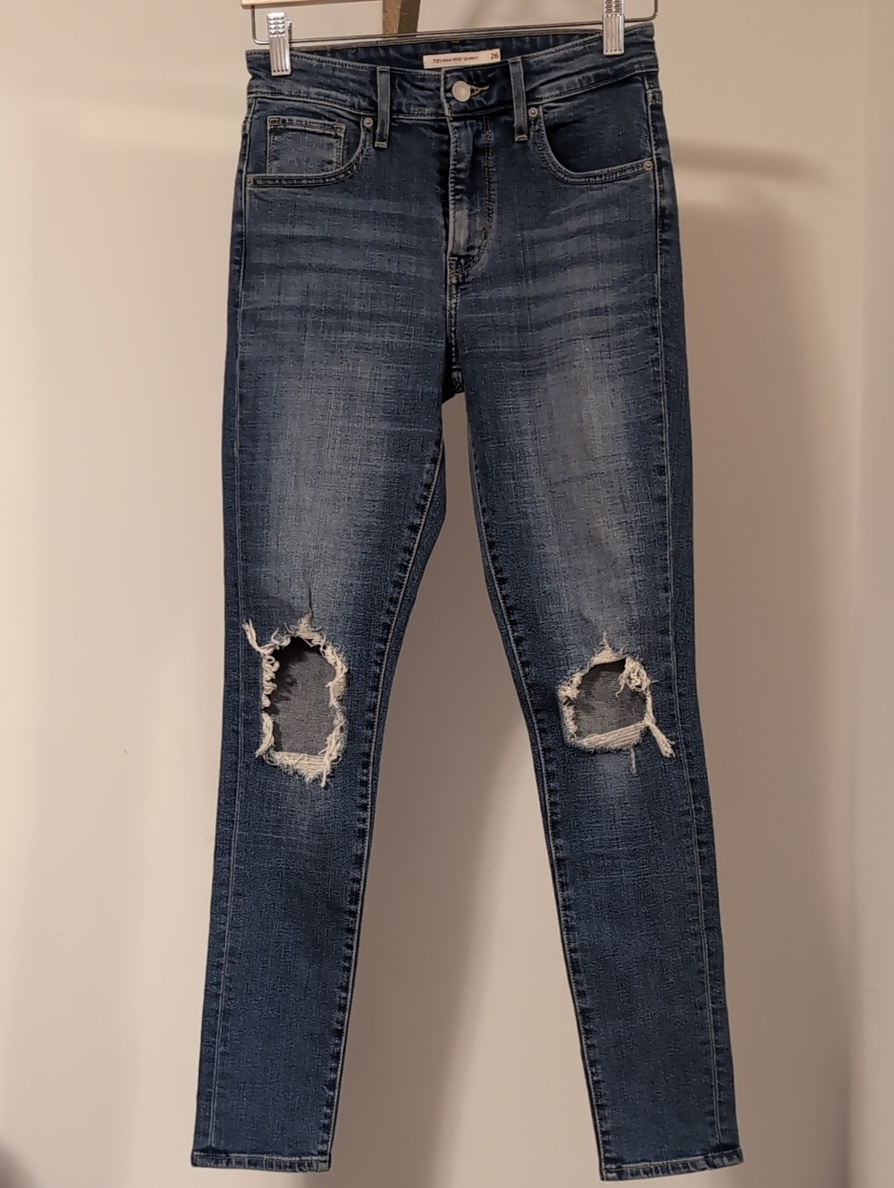 Levi's 721 High Rise Skinny Size 26